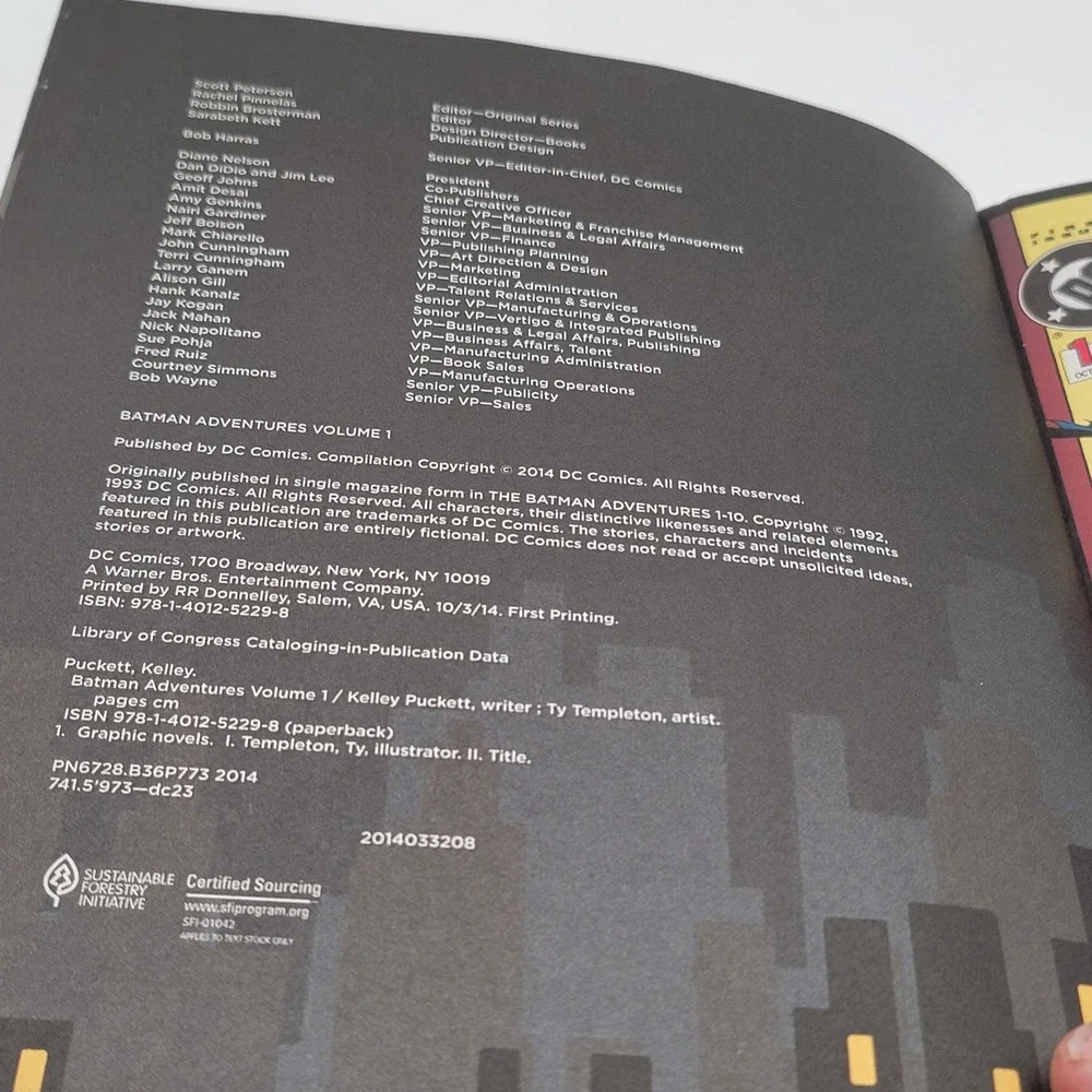 Kelley Puckett The Batman Adventures Vol 1 Paperback‎ 1st Printing DC Good